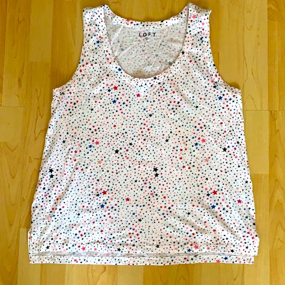 LOFT stars tank, NWOT